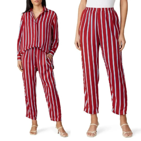Sweet Baby Jamie Red Stripe Pants 30255 - Picture 1 of 7